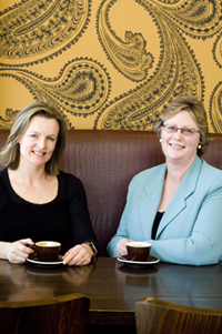 Catherine Cordwell and Susan McLeary
